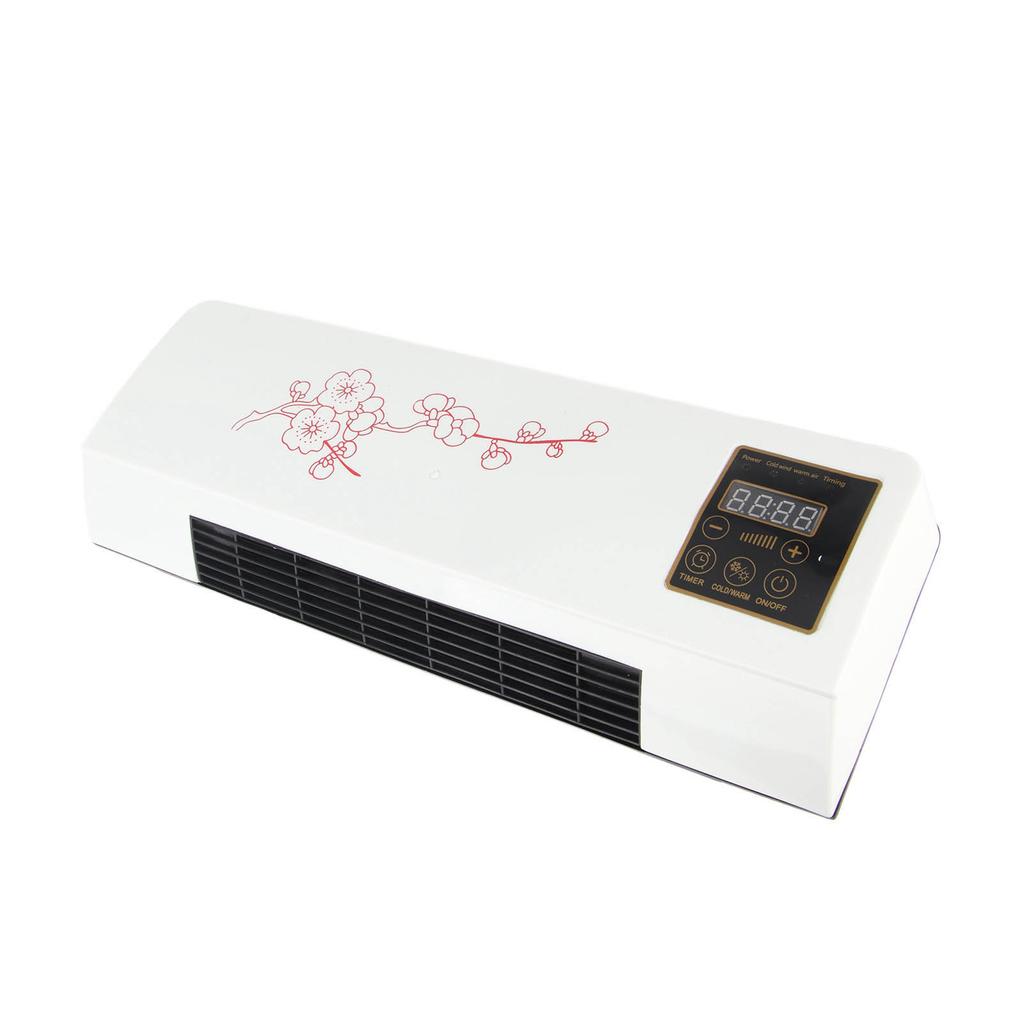 Agățat pe perete Ventilator cald Protecție termică Funcție temporizator Suflantă cu aer cald montat pe perete pentru dormitor