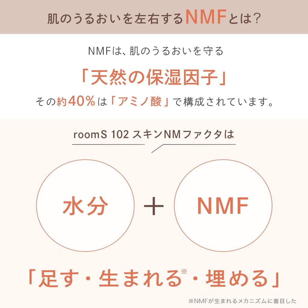 Moisturizing 102 Skin NM Factor Formulated with Amino Acid NMF Moisturizing Lotion Moisturizing Care for Dry Skin Improves Makeup Application 100mL by