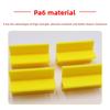 4Pcs Car Dent Repair Film Paint Dent Removal and Repair Right Plastic Puller Concave Pulling Edge Right Angle Pulling
