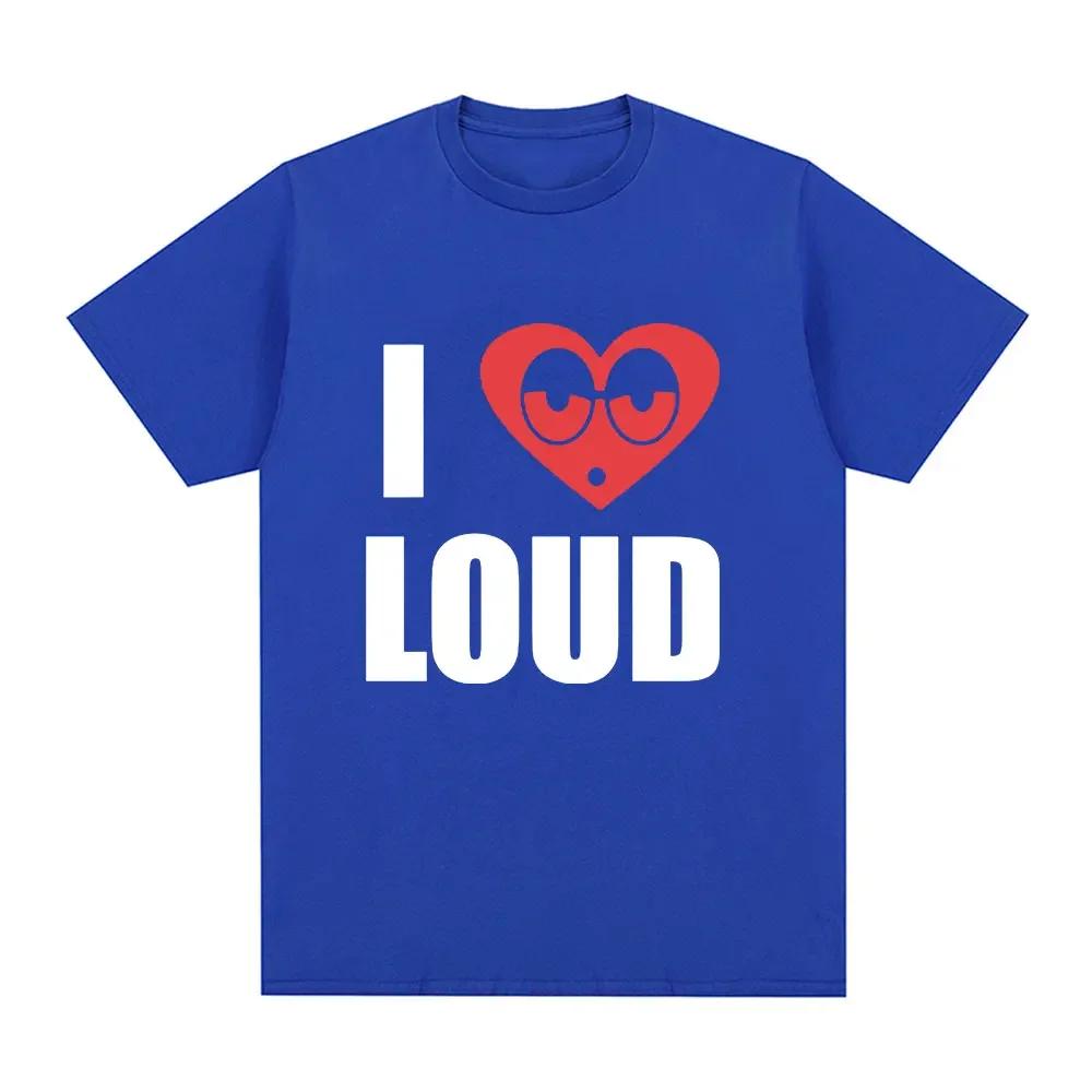 Chief Keef I Love Loud Same Style T Shirt Unisexs Fashion Hip Hop Short Sleeve Tshirt Casual Oversized Tshirts Streetwear Unisex