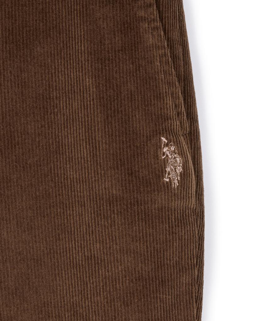 Pantalons en velours côtelé USPOLOASSN_Marron