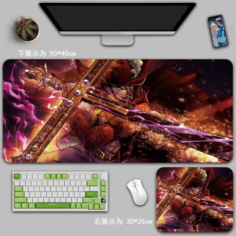 Cartoon Anime ONE PIECE Mouse Pad Oversized One Piece Roronoa Zoro Monkey D. Luffy Animation Game Office Computer Desk Mat Two-dimensional Peripheral
