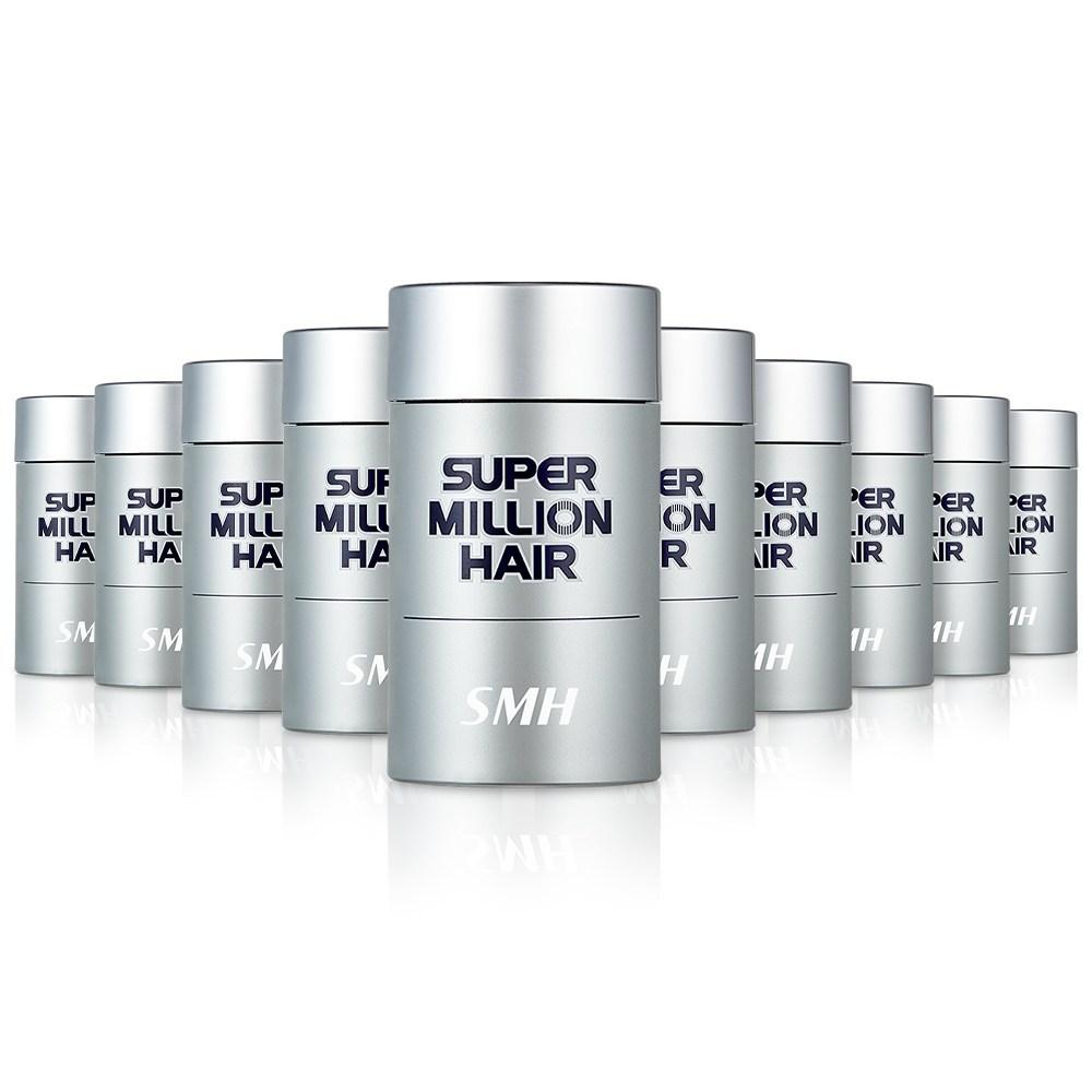 Light Brown Super Million Hair Hair Powder 25g 10 pcs Light Brown