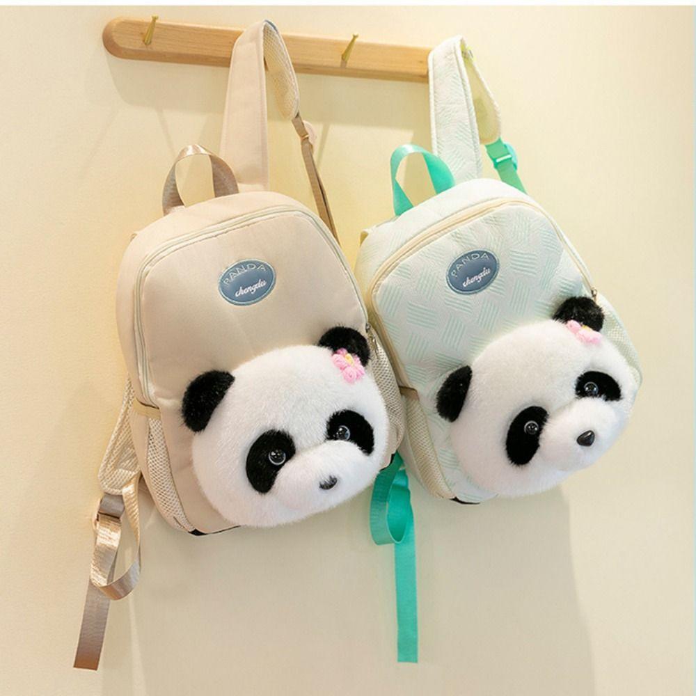 Cartoon Kids School Backpack Lightweight Panda Primary School Bags  Elementary School