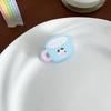 Cute Cat Acrylic Clip Sealing Long Tail Binder Clip Scrapbook Note Paper Clips for Student Kawaii Stationery Gift