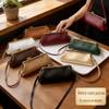 Elegant Cross-border Baguette Clutch: Women's Evening Shoulder Bag with Round Metal Clip