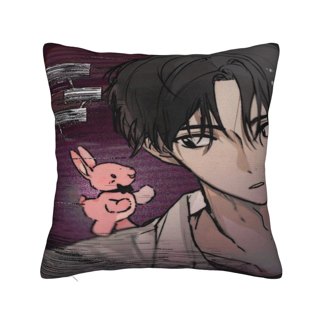 Pillow Case K-Kim S-Soleum Novel GSGW anime Graphic Pillow Cover For Living Room Bed Chair Novelty Pillowcases
