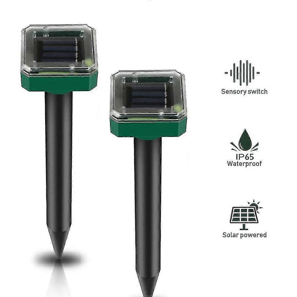 Solar Ultrasonic Snake Mouse Repellers Pest Rodent Repeller Reject