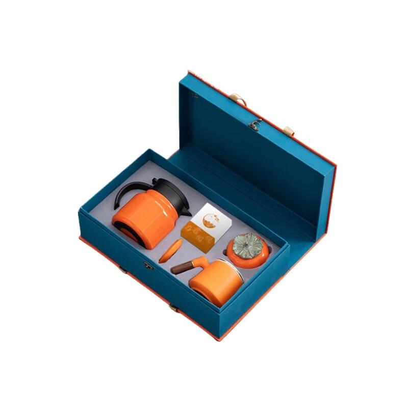 Burrenshu Cultural Creative Persimmon Good Fortune Tea Set