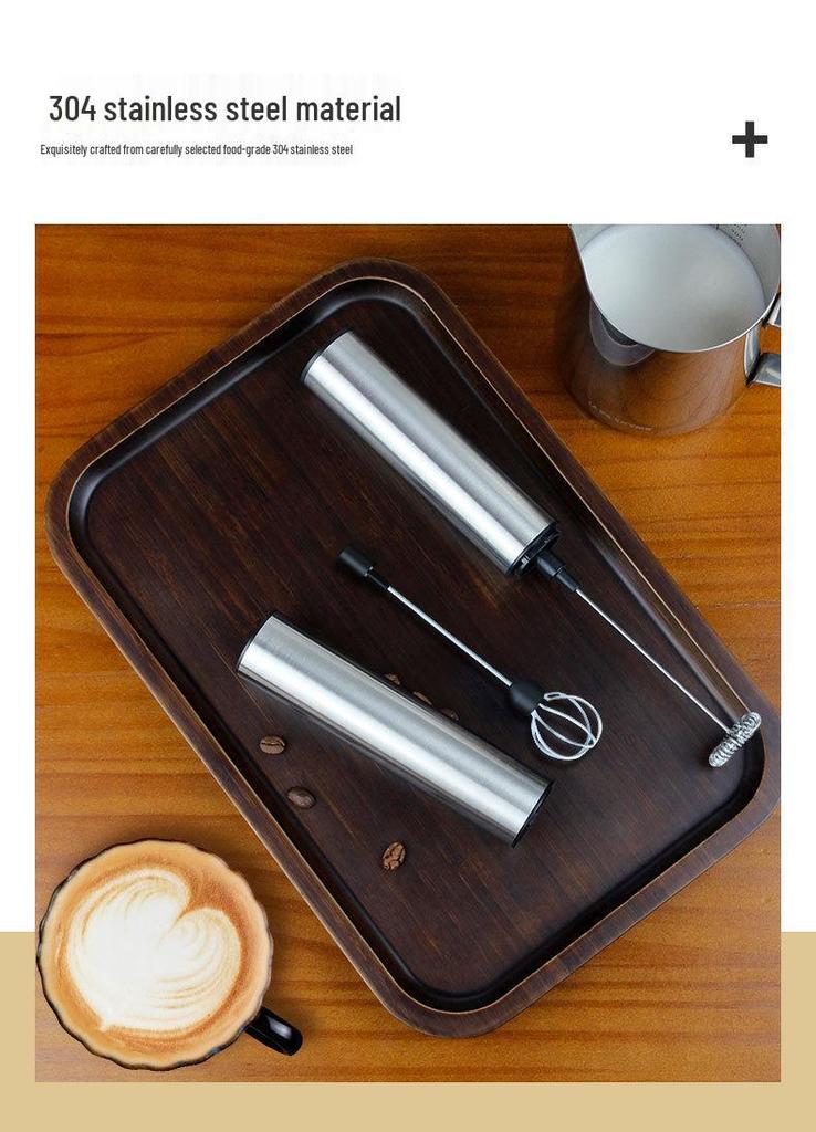 Handheld Electric Milk Frother and Cream Whipper