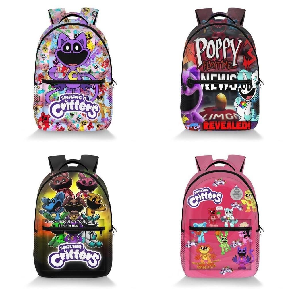Cross-border Trendy Smiling Critters Full-frame School Bag For Teenagers