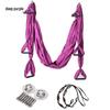 Aerial Yoga Hammock with 6 Handles and Stretch Band for Home Fitness