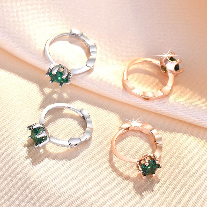 Lindon kobberlegering sirkon øredobber Drop øredobber for kvinner bryllupsfest gaver