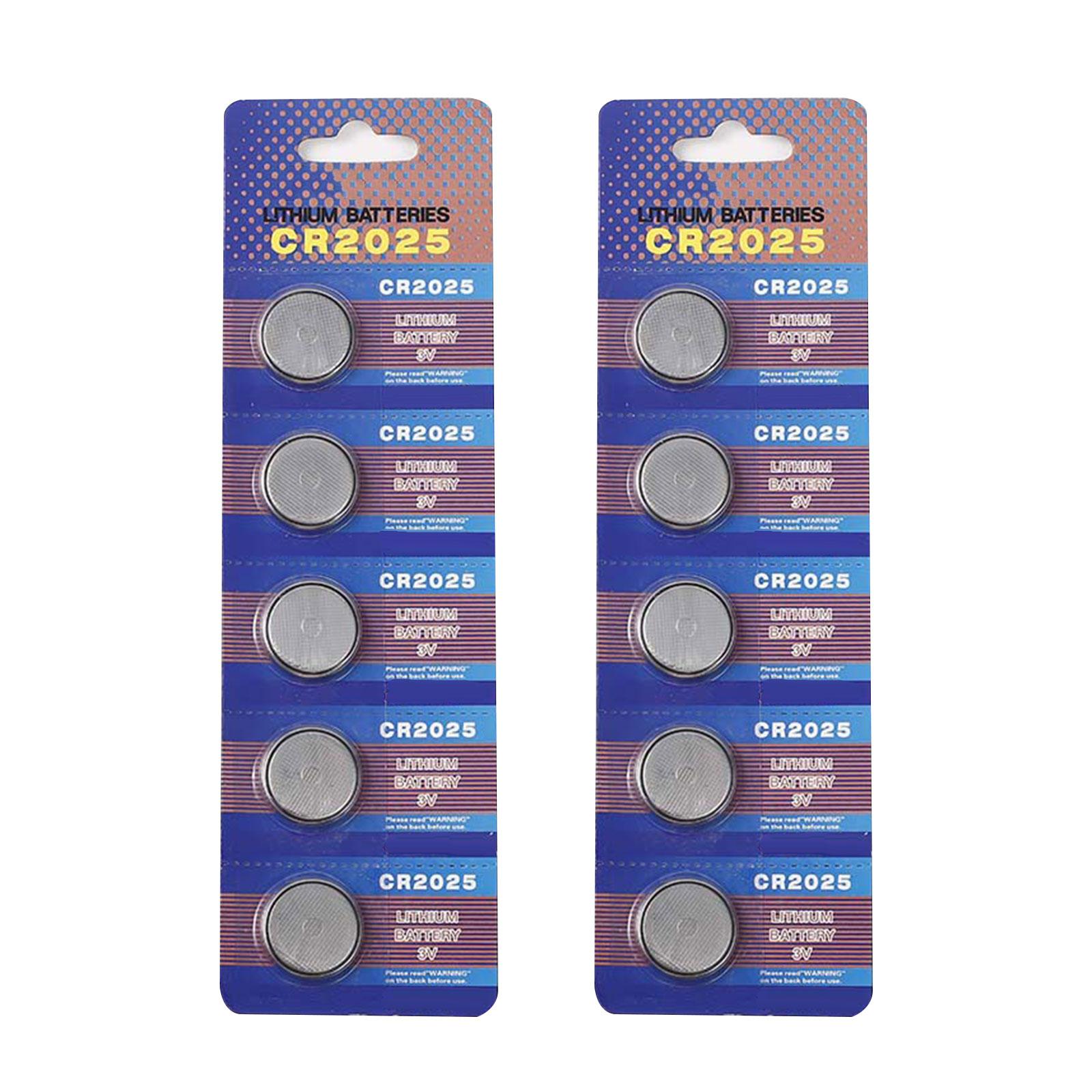 

Батарейки CR2025 Батарейки-таблетки для часов Калькуляторов Надежное питание для пультов дистанционного управления и многократного использования B