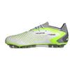 Predator Round Toe Lace-Up AG (Rubber Short Studs) Slip-Resistant Durable Soccer Shoes Men Soccer Shoes Gray Green IG5170