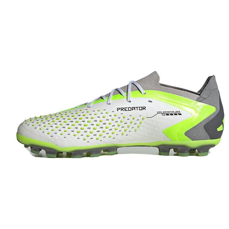 

Adidas Predator Round Toe Lace-Up AG (Rubber Short Studs) Slip-Resistant Durable Soccer Shoes Men Soccer Shoes Gray Green IG5170 42
