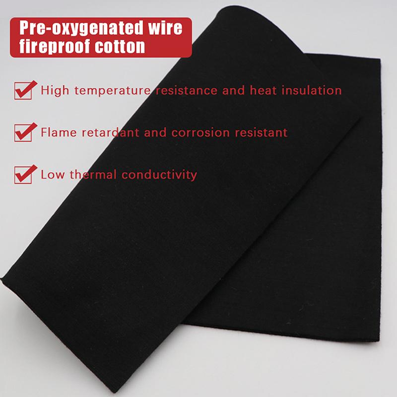 1/2/3Pcs Fireproof Pad Black Welding Protective Blanket Insulation Pad High-Temperature Pad 5mm 30 * 20cm Fireproof Durable