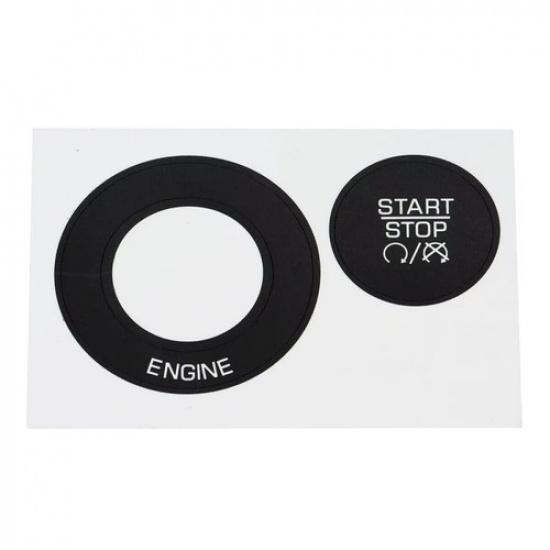 1x Car Ignition Push Button Start Stop Repair Decal For Dodge Charger 2011-2014