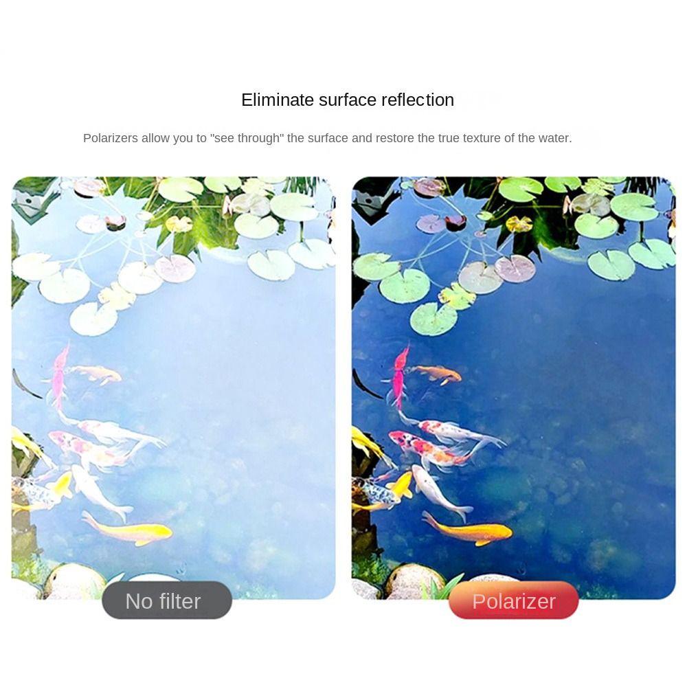 Circular CPL Lens Filter 52MM/67MM Phone Polarizer Portable Camera Lens Filter