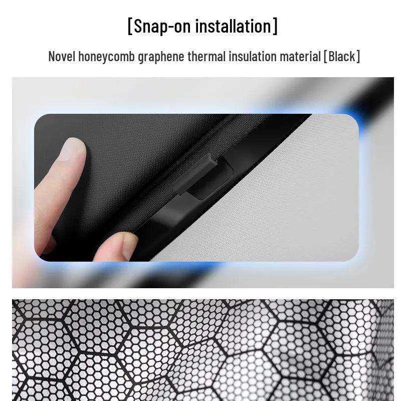 Lynk & Co 10EMP Panoramisch Zonnedak Zonnescherm: UV-bescherming & Warmte-isolatie Auto Accessoire