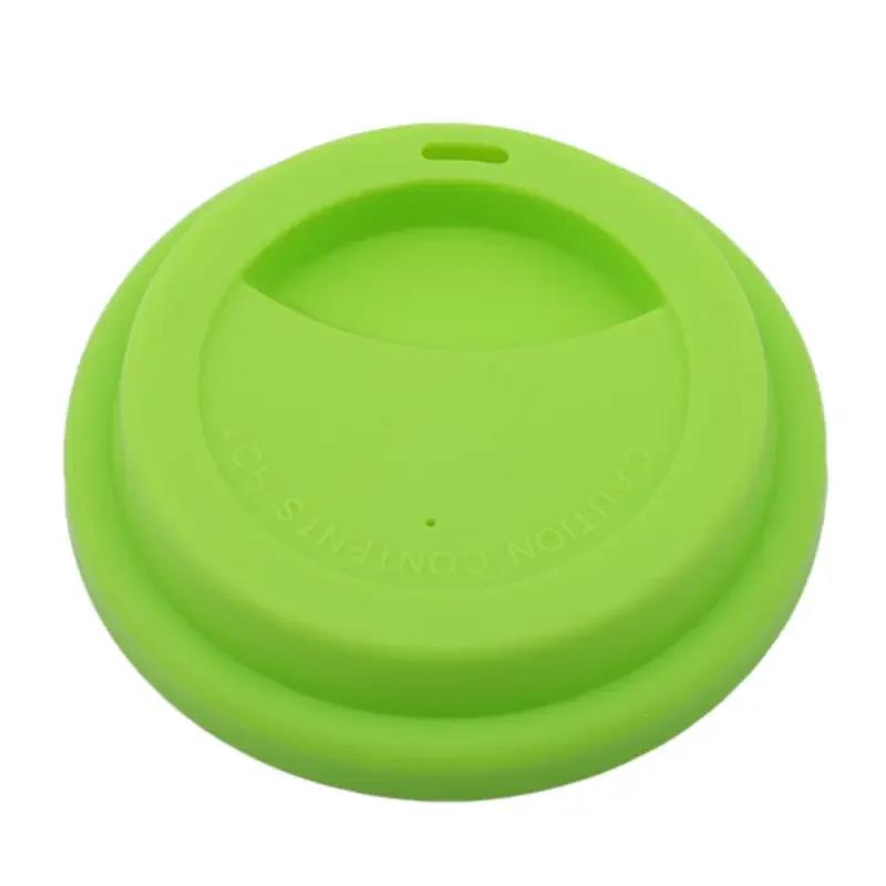 Tea Coffee Sealing Lid Caps Silicone Insulation Leakproof Cup Heat Resistant Anti-Dust Mug Cover Home Supplies Kitchen