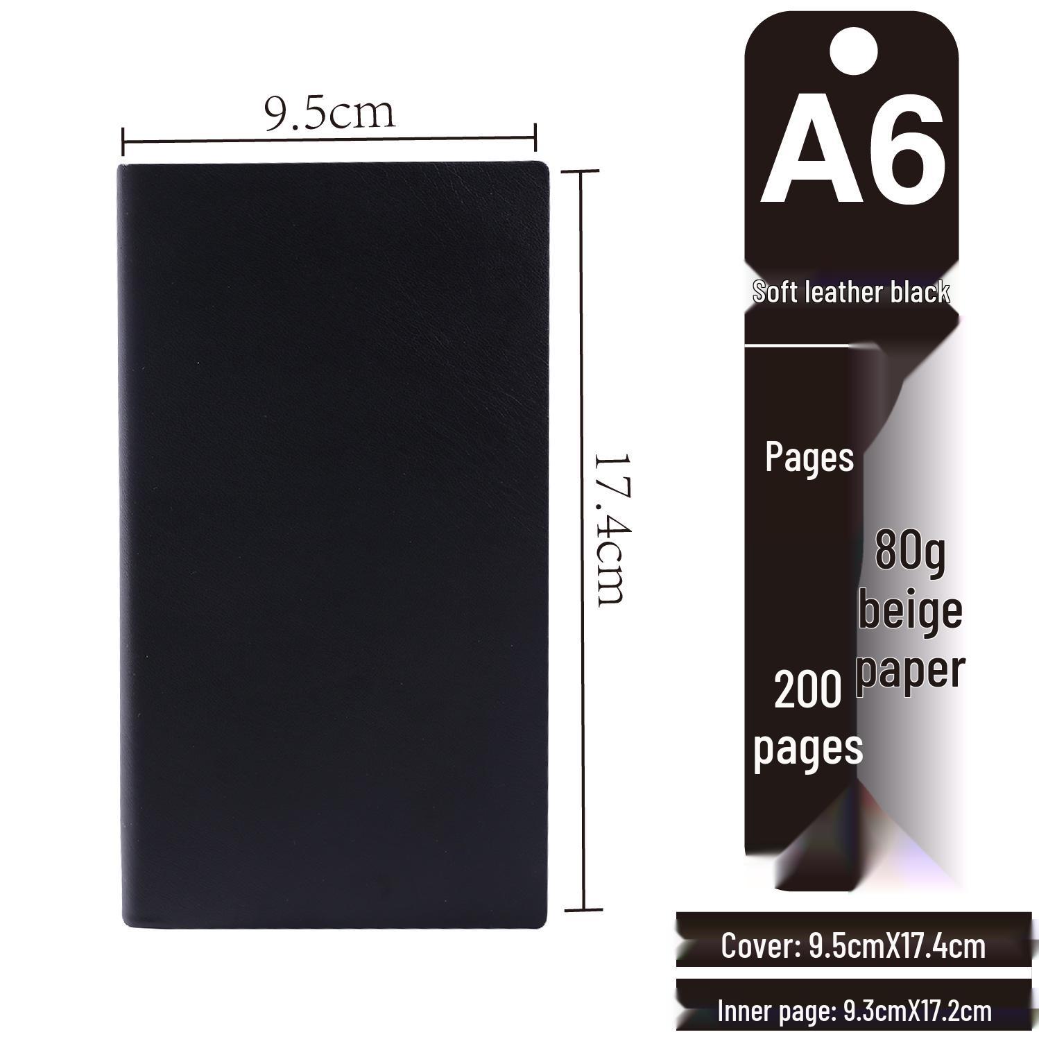 Корейский стиль Кожаная обложка Креативные ежедневники - Набор из 5 штук