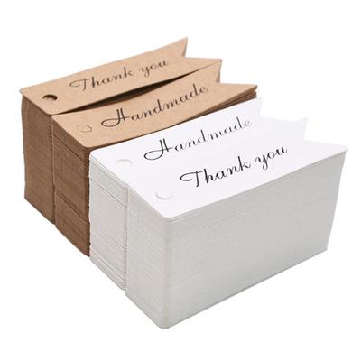 100 stuks Retro Zwaluwstaart Lege Labels - Handgemaakte DIY Bakken, Cadeaukaarten & Bladwijzers