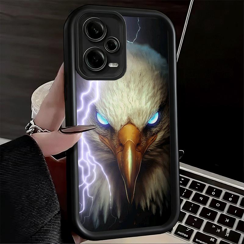 Phone Case for Xiaomi Redmi Note 15 14 13 Pro Plus Bald Eagle Cool Shell 12S 11 11S 11T 5G 14S Soft Silicone Funda