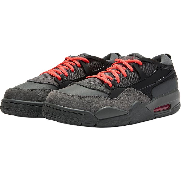 Jordan Air  4 Fashion Comfortable Low-Top Lifestyle Shoes Women Sneaker Black IO7613-080