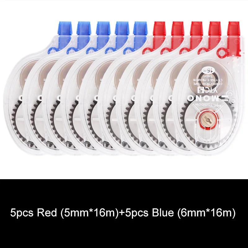 Tombow MONO Correction Tape CT-YTC6 CT-YTC5 5mm*16m 6mm*16mEasy To Use Applicator for Instant Corrections 16m Large Capacity