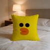 Cute Cartoon Art Duck Cushion Cover For Pillow Printing Sofa Decoration Home Car Room Coffee Shop Office Nordic Simplicity