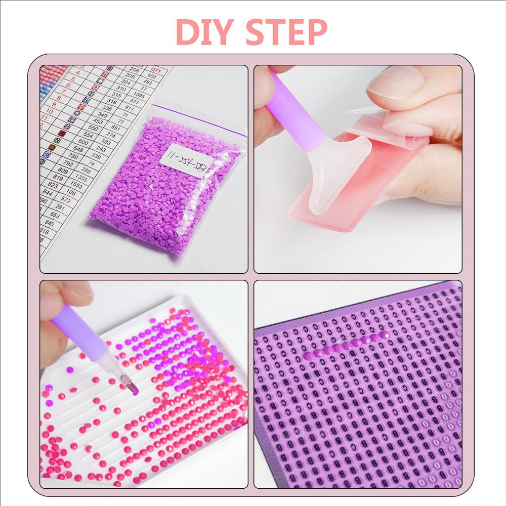 Diamond Mosaic Novelties 2026 Belle Princess Handmade Picture Rhinestones Beauty And The Beast Rose Flower Home Decor