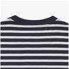 MaiSon KitSune Lm00105kj0044 S480 Fox Head Patch Stripe Men S Long Sleeve Tee