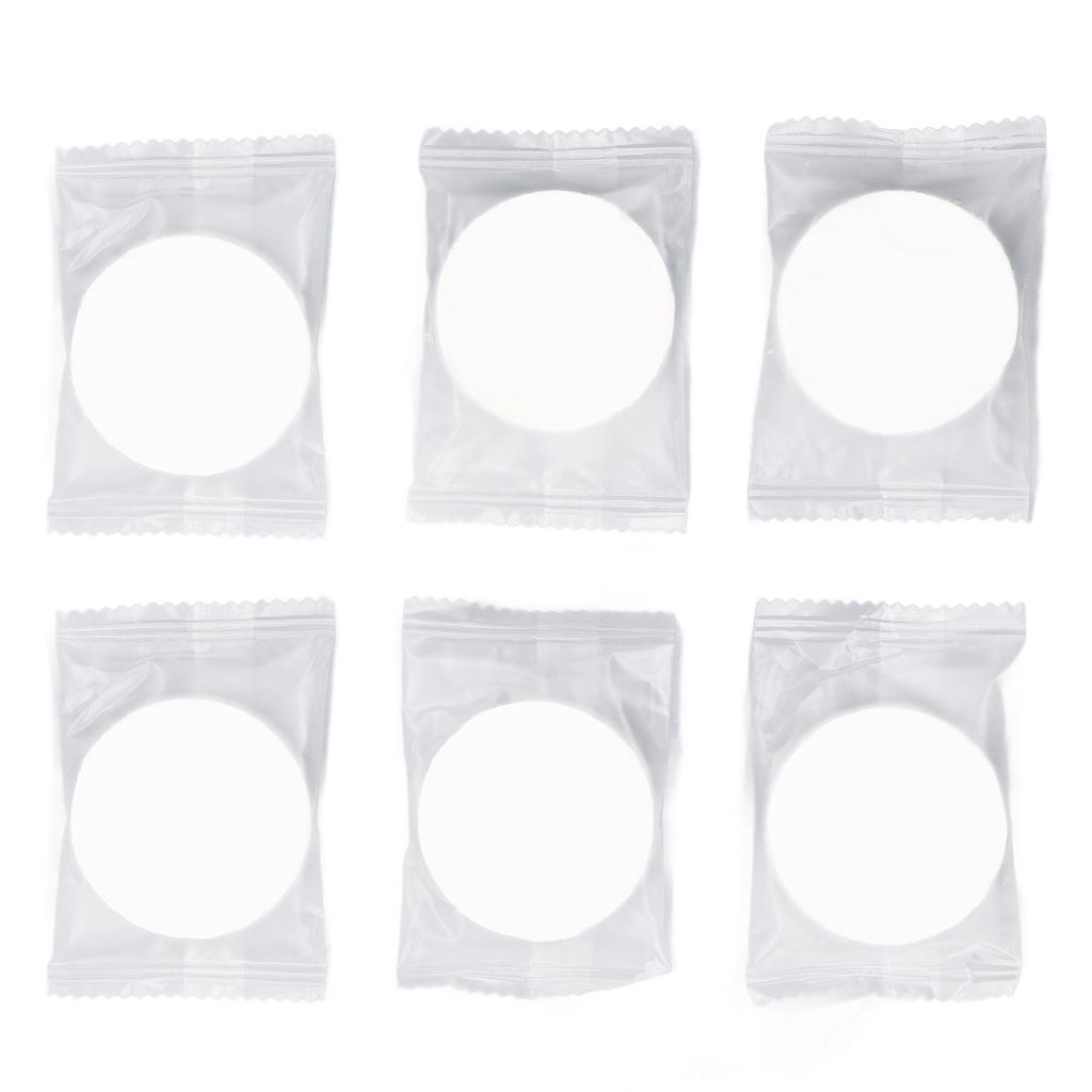 6pcs Compressed Towel Face Cleansing Compressed Towels Thick Portable Disposable Compressed Towel