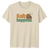 Knit Happens Unisexs TShirt Knitting Hobby Gift For Her