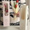 10PC Transparent Hand Flower Box Rose Bouquet Gift Box Flower Tote Bag Florist Packaging Valentine's Day Christmas Birthday Gift