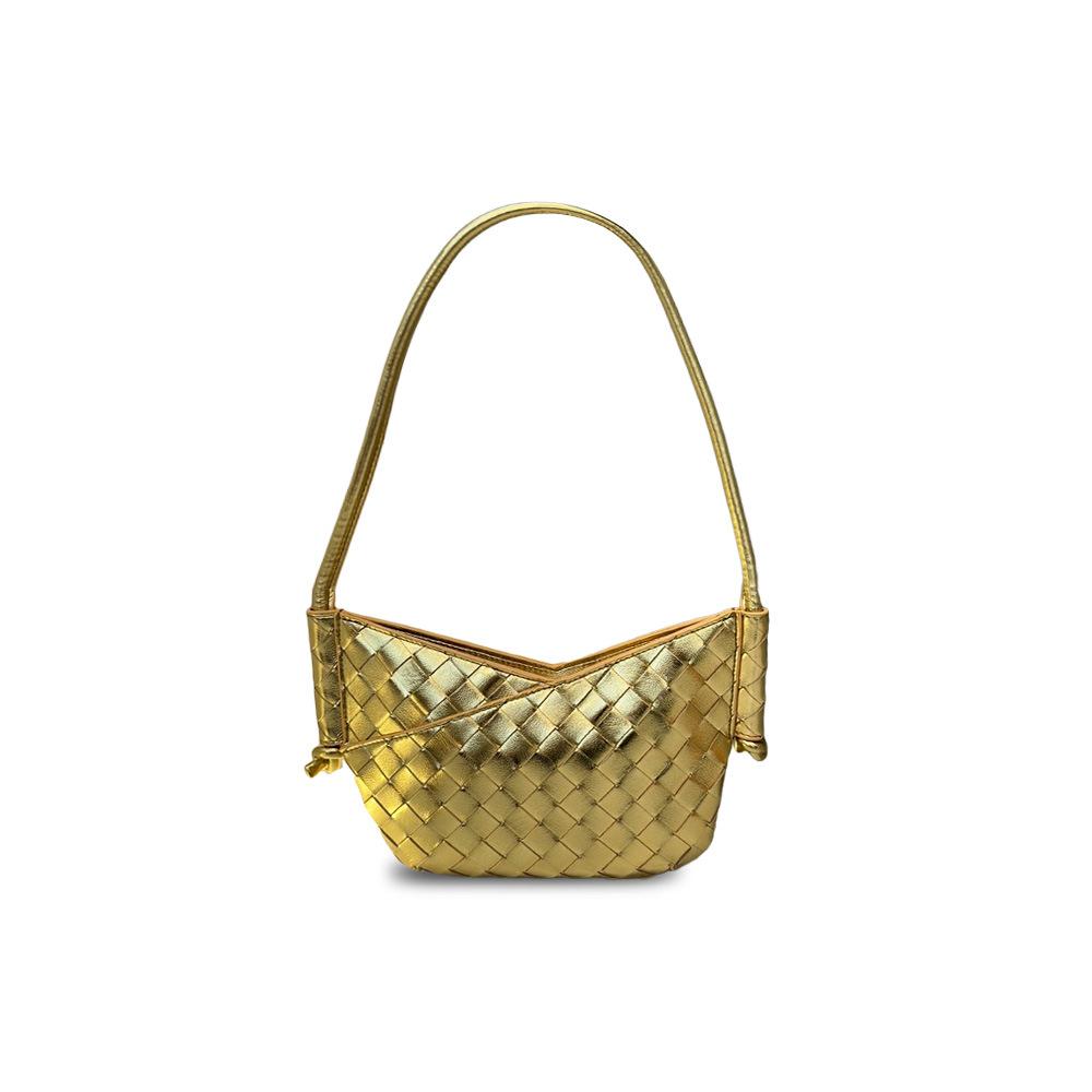 2026 Été nouvelle tendance cuir sac d'aisselle transfrontalier mode décontractée cuir de vachette sac d'aisselle main poignet femmes