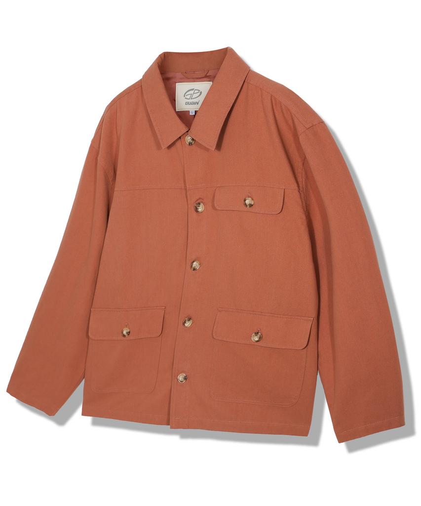 Gubin Cotton Oxford Mid Jacket