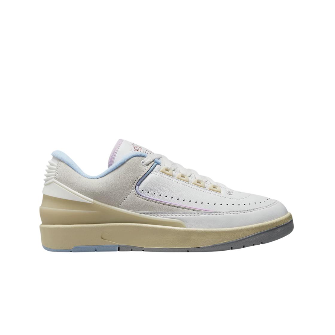 

(в) Jordan 2 Retro Low Summit White И Ледяной Голубой 245