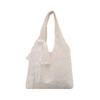 Niche design tote bag female students class gentle wind shoulder bag leisure shopping bag