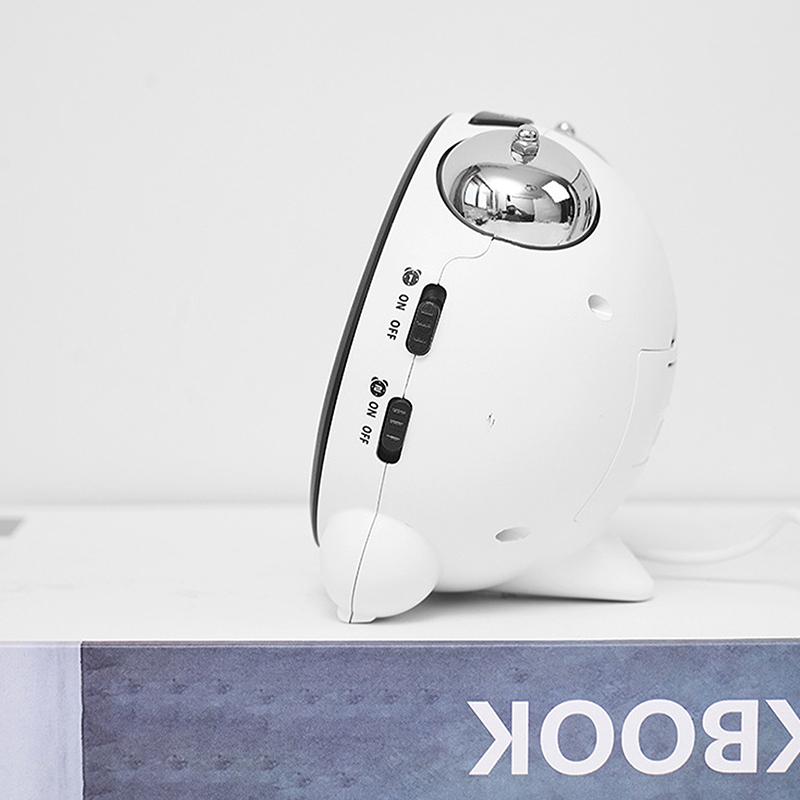 Super Loud Vibration Alarm Clock With Vibrator Multi-Functional Dual Alarm Clock For Heavy Sleeper Deaf Hard Of Hearing Snooze