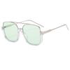 68259 Semi-Rimless Square Sunglasses for Men Women, Fashion Stylish Oversized Sun Glasses, Trendy Personalized Shades 603421