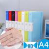 A4 Detachable 4-Hole Binder Folder with 100-Page Loose-Leaf Document Holder