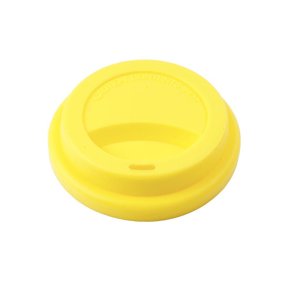 8.5-9.0cm Universal Reusable Silicone Cup Lids Fresh Cover Silicone Insulation Anti-Dust Cup Cover Coffee Mug Lids Cup Sleeve