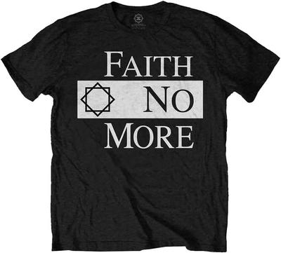 Faith No More Classic Band Logo T Shirt Size M Black