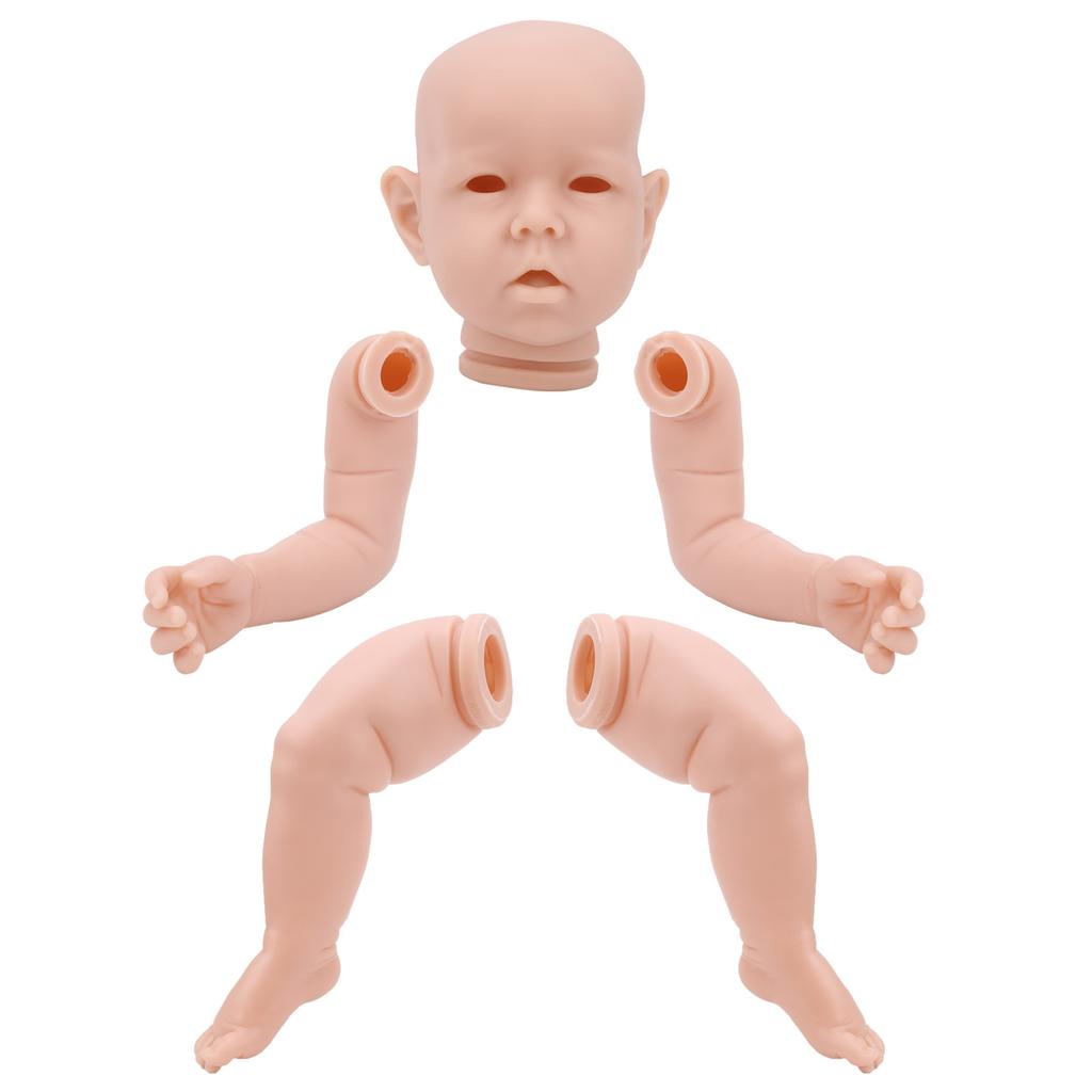 22inch Reborn Baby Doll Lifelike Blank Doll Head Arms Legs Children DIY Toy Baby Doll