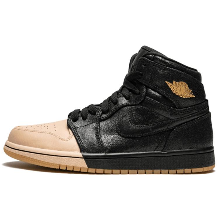 

новые женские JORDAN 1 Retro High Dip Toe черные 35.5