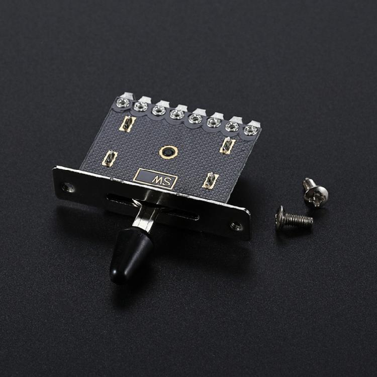 Heavy Duty 3 Way Electric Guitar Pickup Lever Switches Guitar Pickup Selector Switches Set for Guitar with Plastic Tip