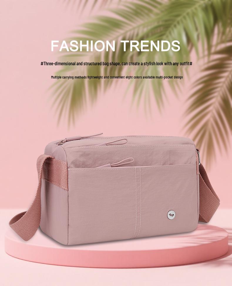 Wasserabweisende minimalistische Umhängetasche - Leicht, vielseitige Crossbody für Damen