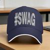 #Swag Baseball Cap  Running Hippie Sunscreen Trucker Hat Female Male Fashion Design Baseball Caps